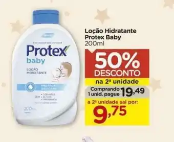 Carrefour Locao Hidratante Protex Baby 200ml oferta