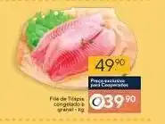 Coop File de Tilapia congelada a granel 1kg oferta