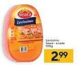 Coop Levissimo Seara a cada 100g oferta