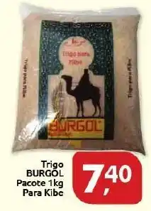 Supermercados Nori Trigo Burgol pacote 1kg para kibe oferta