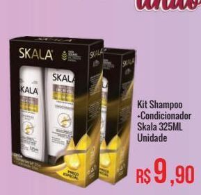 Kit shampoo+ condicionador skala 325ml