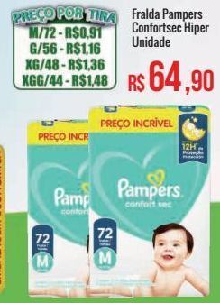 Mart Minas Fraldas pampers oferta