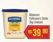 Mart Minas Maionese hellmann's 3kg oferta