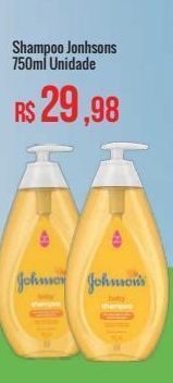 Mart Minas Shampoo johnson's 750ml oferta