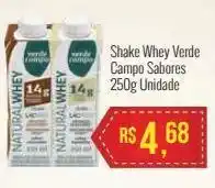 Shake whey verde campo 250g