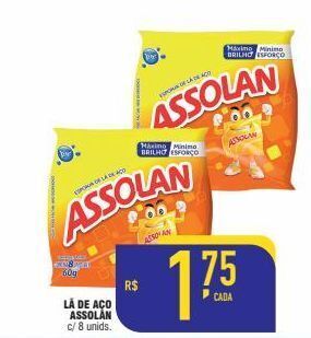 Mercantil Rodrigues Lã de aco assolan oferta