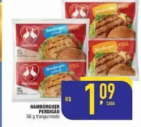 Mercantil Rodrigues Hambúrguer perdigão 56 g oferta