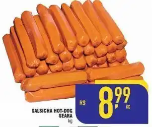 Mercantil Rodrigues Salsicha hot-dog seara oferta