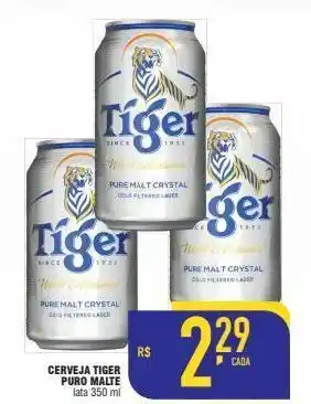 Cerveja tiger puro malte 350 ml