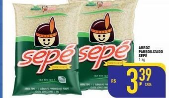 Mercantil Rodrigues Arroz parboilizado sepé 1 kg oferta