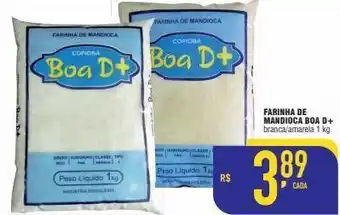 Mercantil Rodrigues Farinha de mandioca boa d+ 1 kg oferta