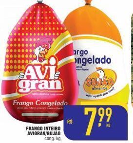 Frango inteiro avigran kg