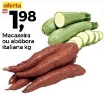 Frangolândia Macaxeira ou Abobora Italiana 1kg oferta