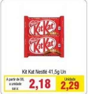 Spani Atacadista KitKat Nestle 41.5g oferta
