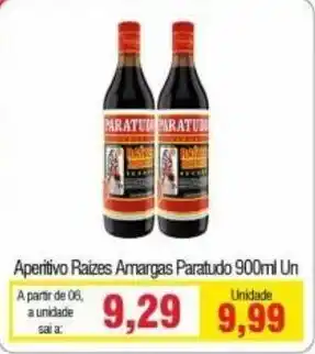 Spani Atacadista Aperitivo Raizes Amargas Paratudo 900ml un oferta