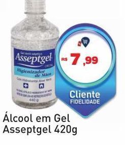 Álcool em gel asseptgel 420g