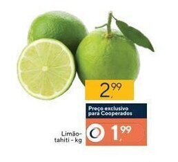 Coop Limao Tahiti 1kg oferta