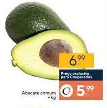 Coop Abacate Comum 1kg oferta