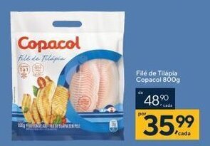 Coop File de Tilapia Copacol 800g oferta