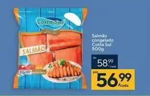 Salmao congelado Costa Sul 500g