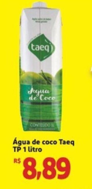 Agua de Coco Taeq tp 1L