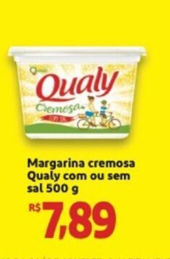 Extra Supermercado Margarina cremosa Qualy com ou sem sal 500g oferta