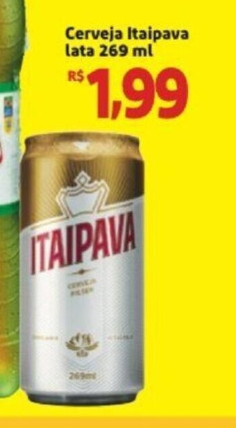 Extra Supermercado Cerveja Itaipava lata 269ml oferta