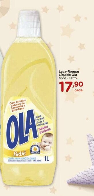 Carrefour Lava Roupas LIquido Ola 1L oferta