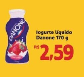 Extra Supermercado Iogurte Liquido Danone 170g oferta