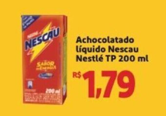 Extra Supermercado Achocolatado liquido Nescau Nestle TP 200ml oferta
