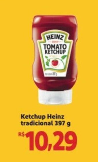 Extra Supermercado Ketchup Heinz Tradicional 397g oferta