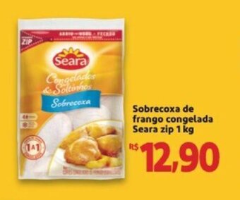 Sobrecoxa de Frango Congelada Seara zip 1kg