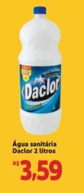 Extra Supermercado Agua sanitaria Daclor 2L oferta