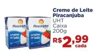Supermercados Mateus Creme de Leite Piracanjuba 200g oferta
