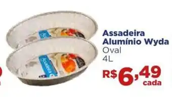 Supermercados Mateus Assadeira Aluminio Wyda 4L oferta