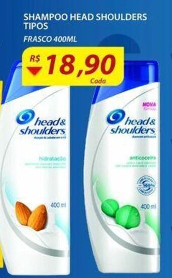 Assaí Atacadista Shampoo Head & Shoulders 400ml oferta