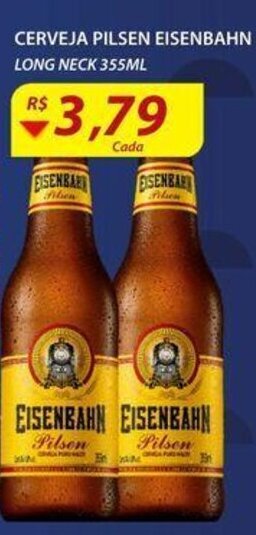 Assaí Atacadista Cerveja Pilsen Eisenbahm 350ml oferta