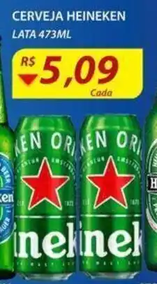 Cerveja Heineken latao 473ml