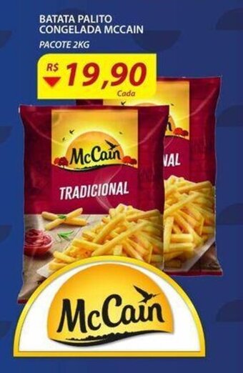 Assaí Atacadista Batata Palito Congelada McCain 2kg oferta
