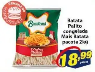 Vencedor Atacadista Batata palito congelada maia Batata pacote 2kg oferta