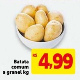 Batata comum a granel 1kg