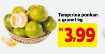 Mercado Extra Tangerina Ponkan a granel 1kg oferta