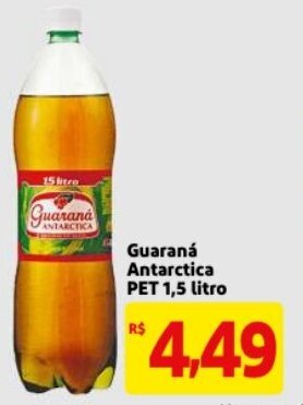 Guarana Antarctica PET 1.5L