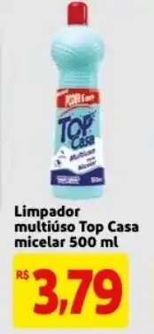 Limpador Multiuso Top Casa micelar 500ml