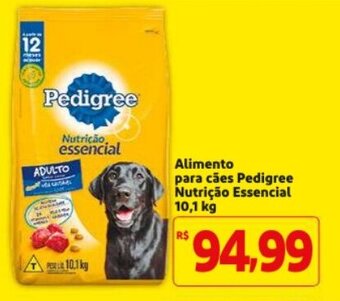 Alimento para caes Pedigree Nutricao Essencial 10.1kg