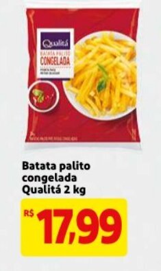Mercado Extra Batata palito congelada Qualita 2kg oferta