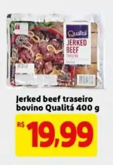 Jerked Beef traseiro bovino Qualita 400g