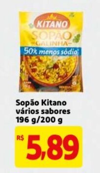 Mercado Extra Sopao Kitano varios sabores 196g/200g oferta