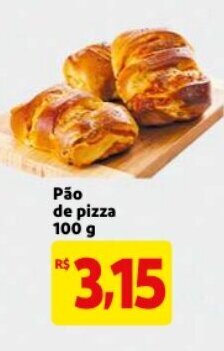 Mercado Extra Pao de pizza 100g oferta