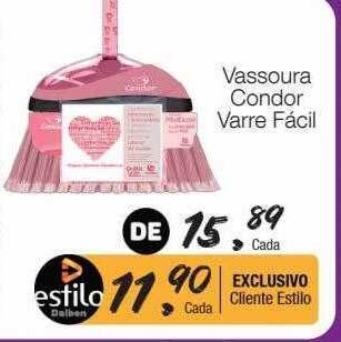 Vassoura Condor Varre Fácil